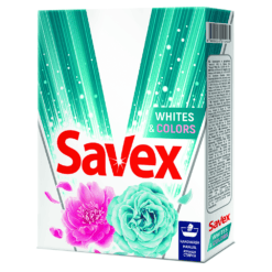 SAVEX DETERGENT PUDRA MANUAL 400G WHITES&COLORS 3SP