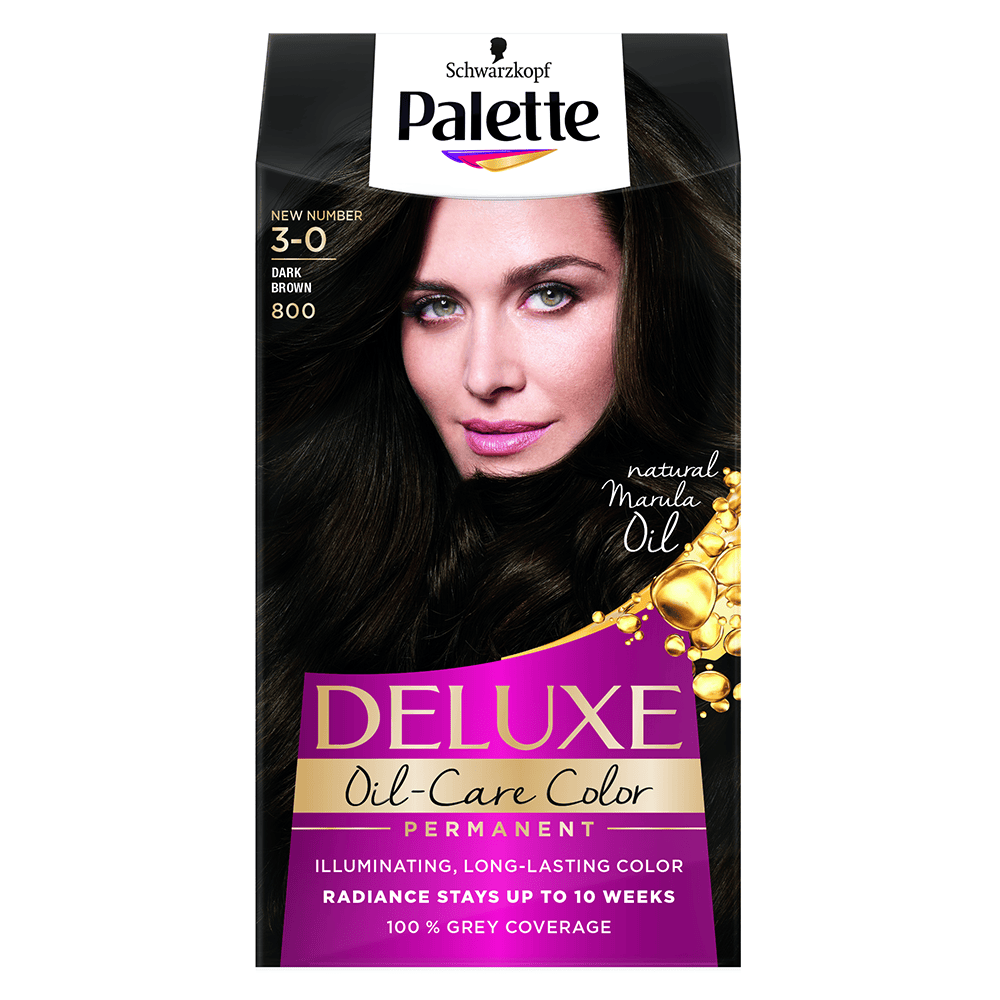PALETTE DELUXE VOPSEA PAR 3-0/800 SATEN INCHIS