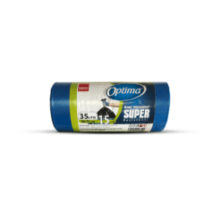 SANO OPTIMA SACI MENAJ 35L ALBASTRU 15BUC