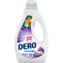 DERO DETERGENT LICHID 1L 2IN1 LAVANDA 20SP