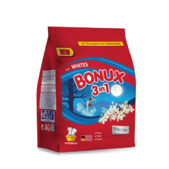 BONUX DETERGENT PUDRA MANUAL 400G 3IN1 WHITES LILIAC 7SP