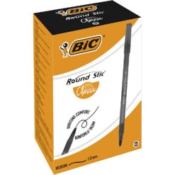 BIC PIX ROUND STIC NEGRU 60BUC/SET