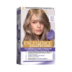 LOREAL EXCELLENCE VOPSEA PAR 8.11 BLOND DESCHIS ULTRA CENUSIU