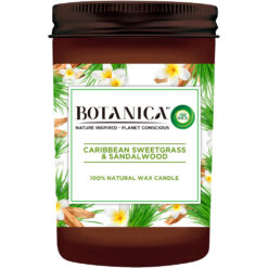 BOTANICA LUMANARE PARFUMATA VETIVER CARAIBE LEMN DE SANTAL