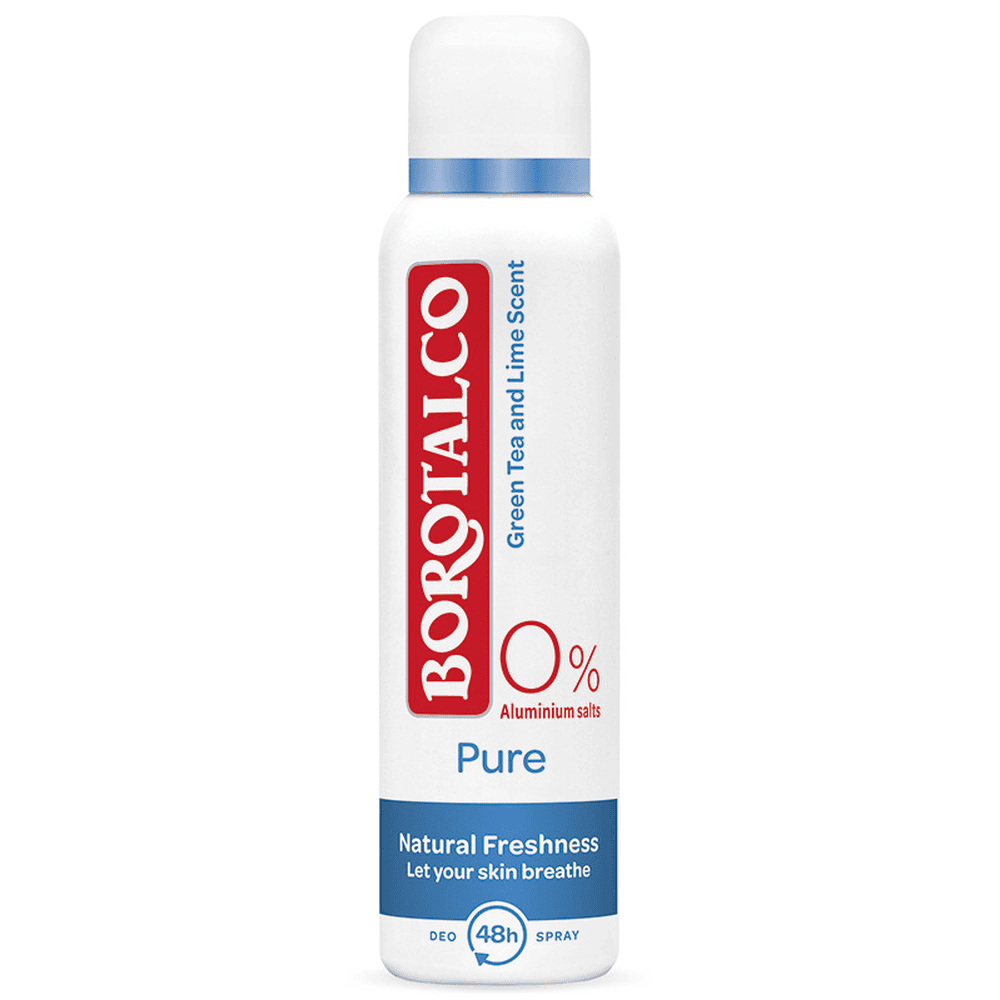 BOROTALCO DEO 150ML PURE NATURAL 48H