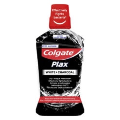 COLGATE APA DE GURA 500ML PLAX WHITE CHARCOAL