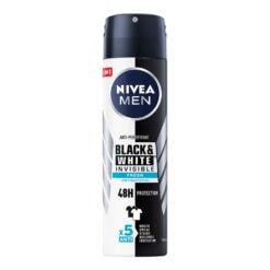 NIVEA DEO MEN 150ML INVISIBLE B&W FRESH 48H