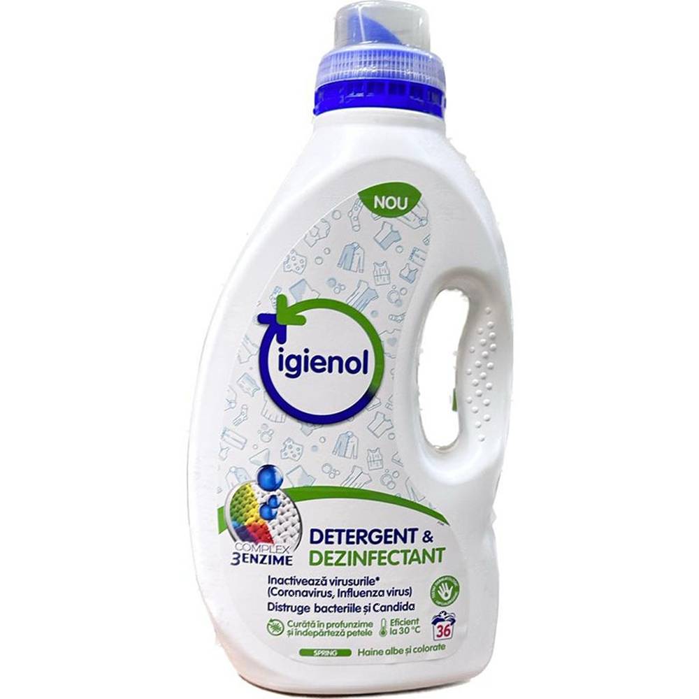 IGIENOL DETERGENT LICHID DEZINFECTANT 1.8L SPRING 36SP