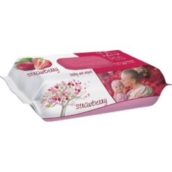 SLEEPY SERVETELE UMEDE BABY CAPAC 120BUC STRAWBERRY