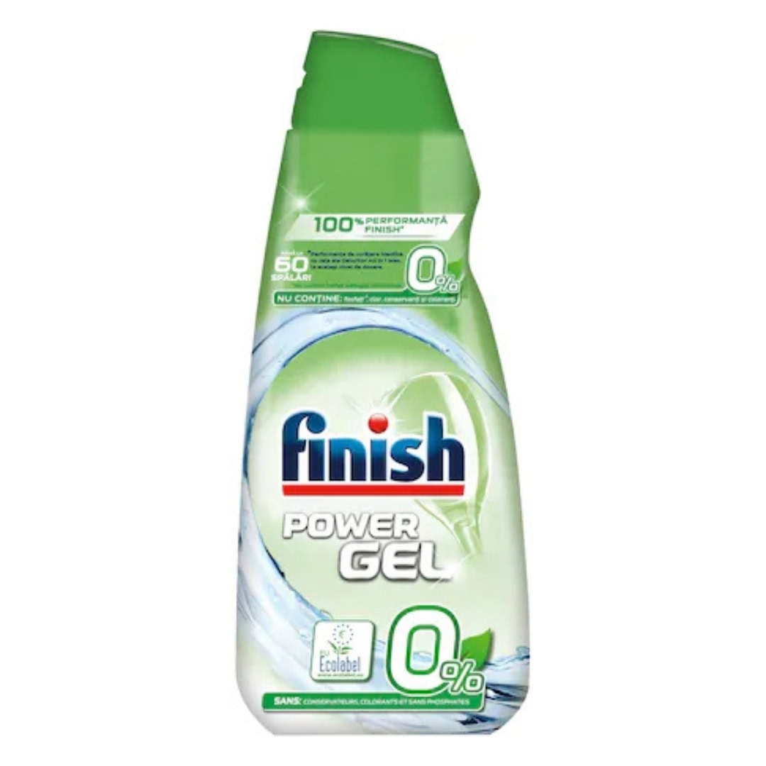 FINISH POWER GEL 900ML ECO