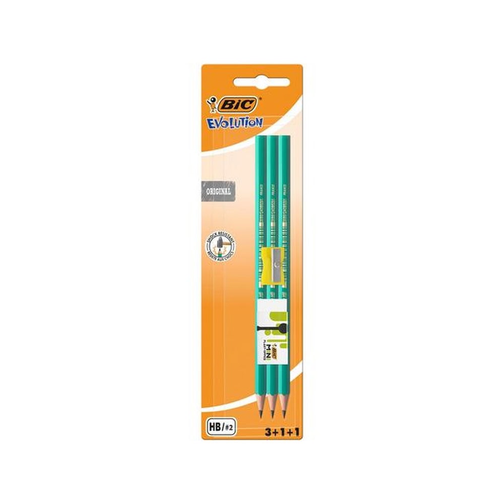 BIC SET EVOLUTION CREION 3BUC+1 RADIERA+1 ASCUTITOARE