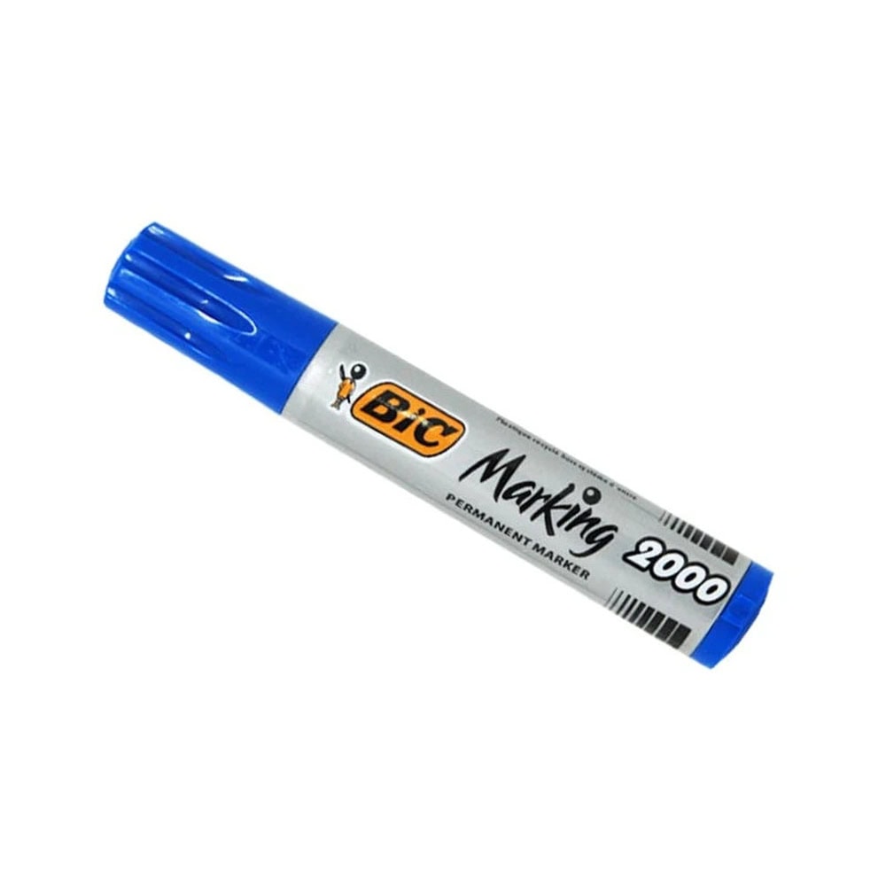 BIC MARKER PERMANENT ALBASTRU 1BUC