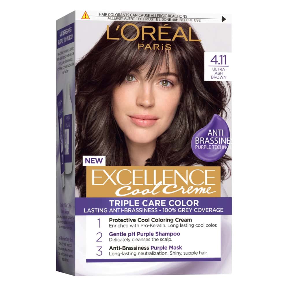 LOREAL EXCELLENCE VOPSEA PAR 4.11 SATEN ULTRA CENUSIU