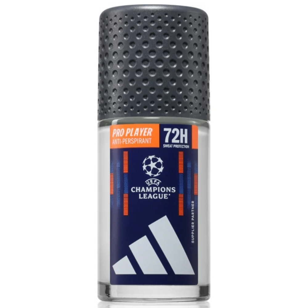 ADIDAS ROLL-ON MEN 50ML CHAMPIONS LEAGUE PRO PLAYER 72H