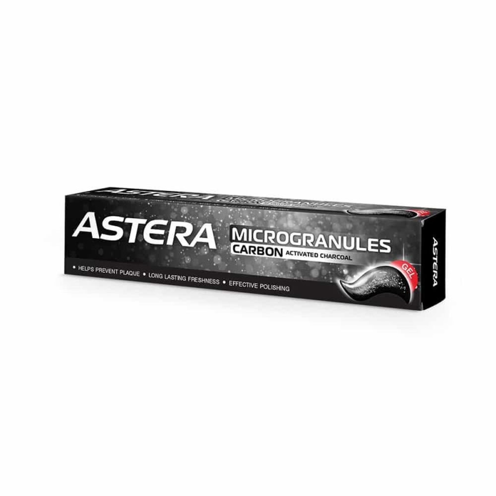 ASTERA PASTA DINTI 75ML MICROGRANULE CARBON