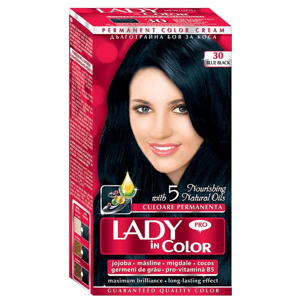 LADY COLOR VOPSEA PAR 30 NEGRU ALBASTRUI