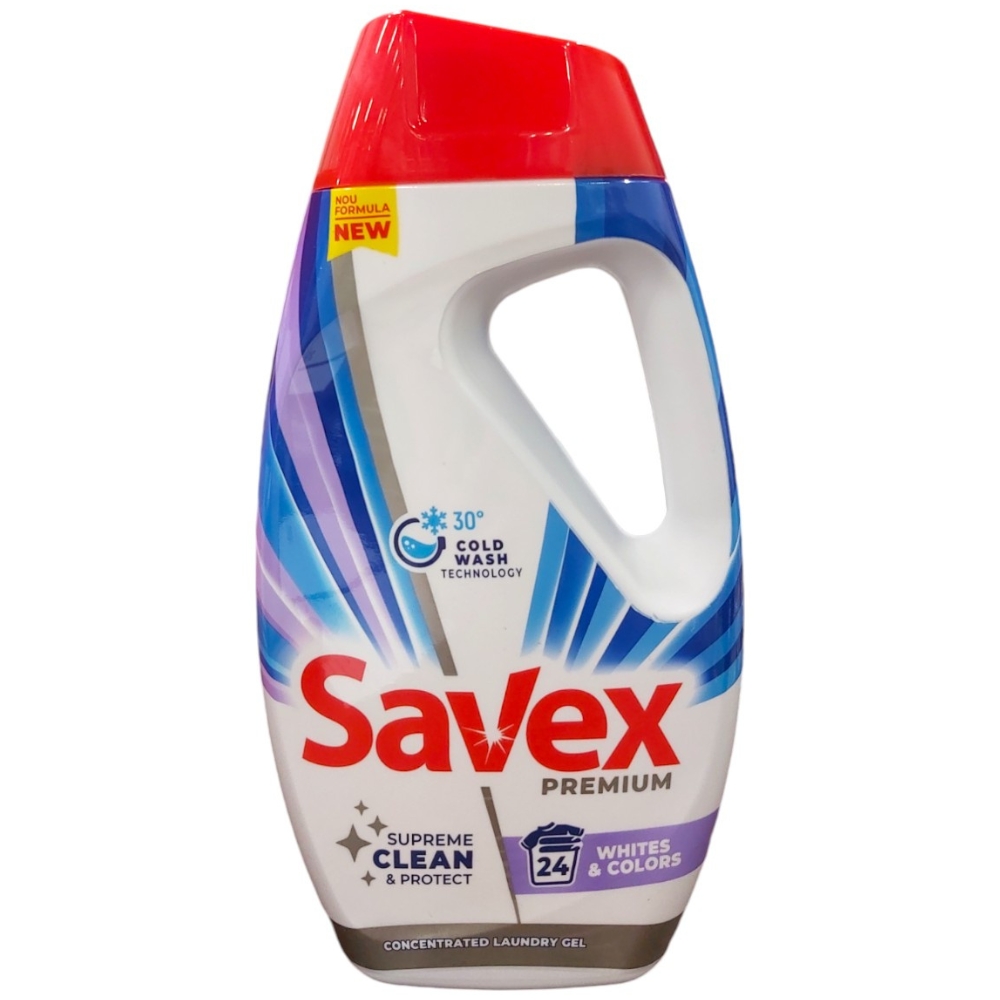 SAVEX DETERGENT LICHID 1.08L WHITE&COLOR 40SP
