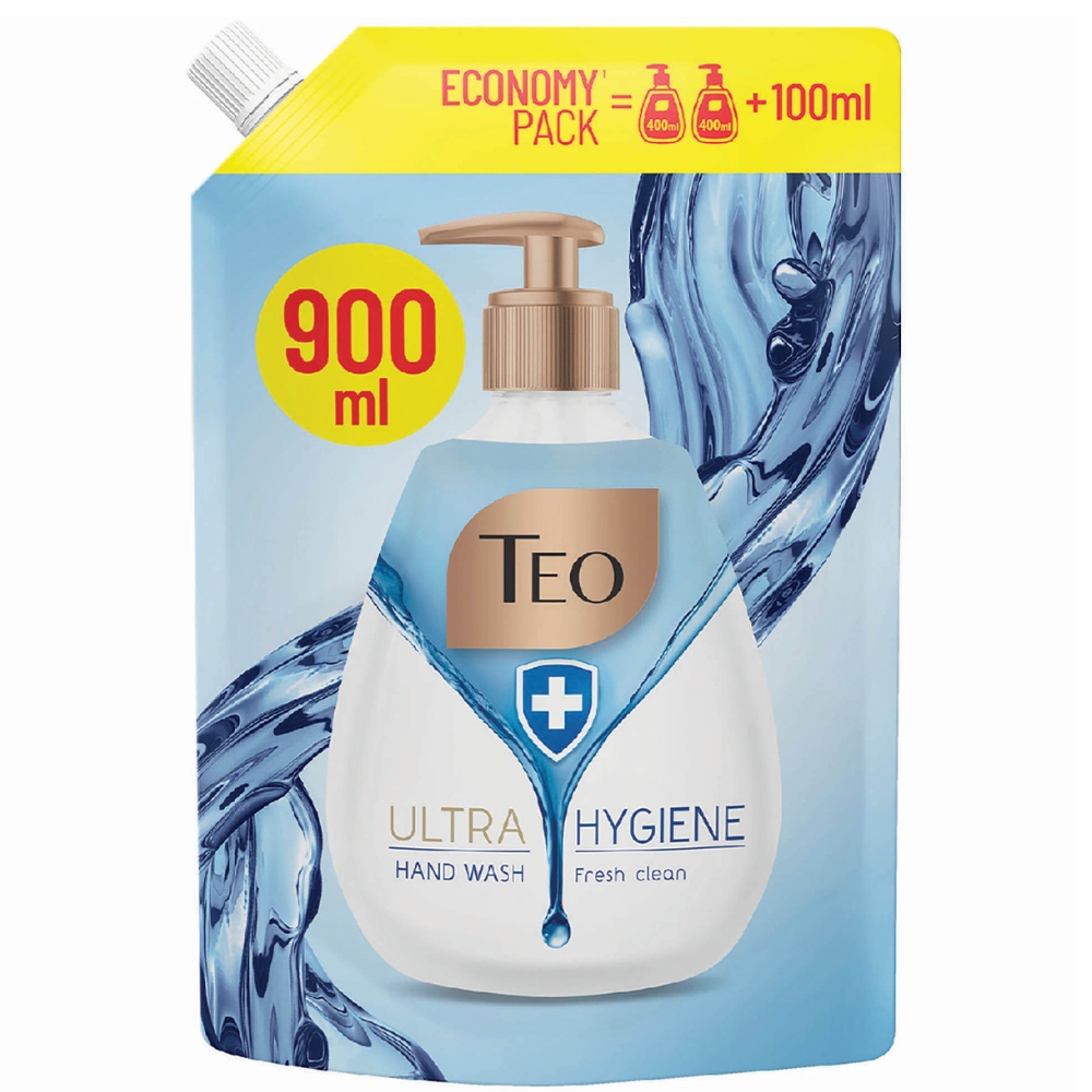 TEO SAPUN LICHID REZERVA 900ML ULTRA HYGIENE