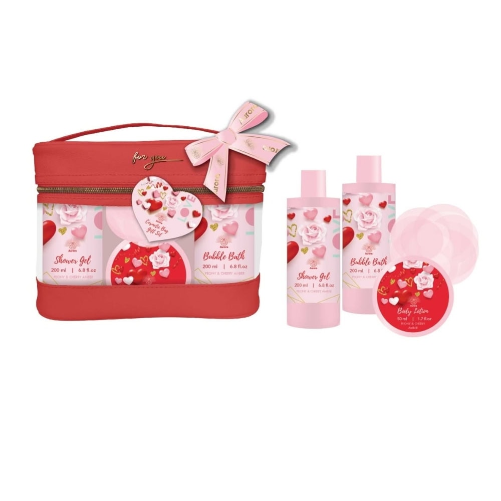 AURORA CAS 4 PIESE PEONY&CHERRY