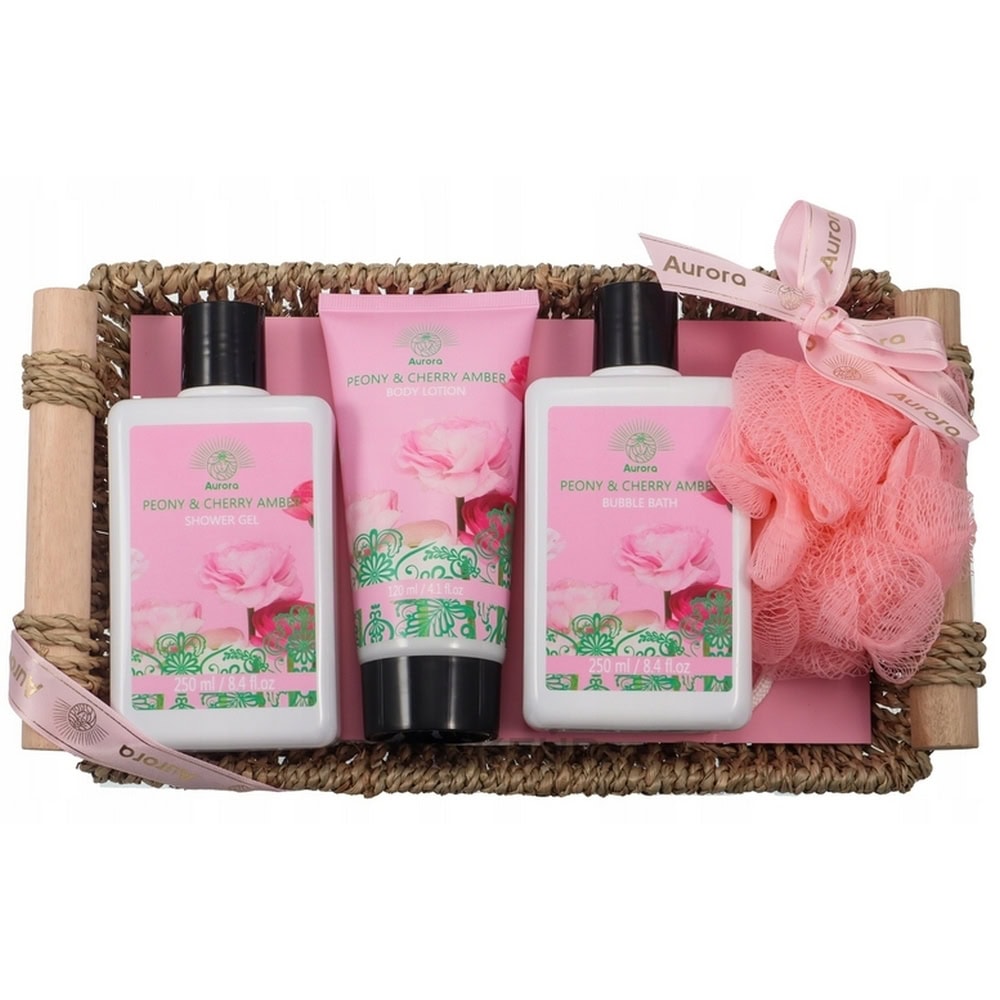 AURORA CAS 4 PIESE PEONY&CHERRY COS