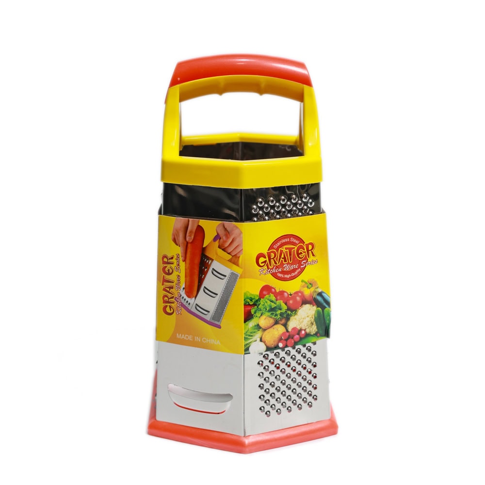 RAZATOARE MANUALA 6 LATURI INOX MANER PLASTIC G16-26