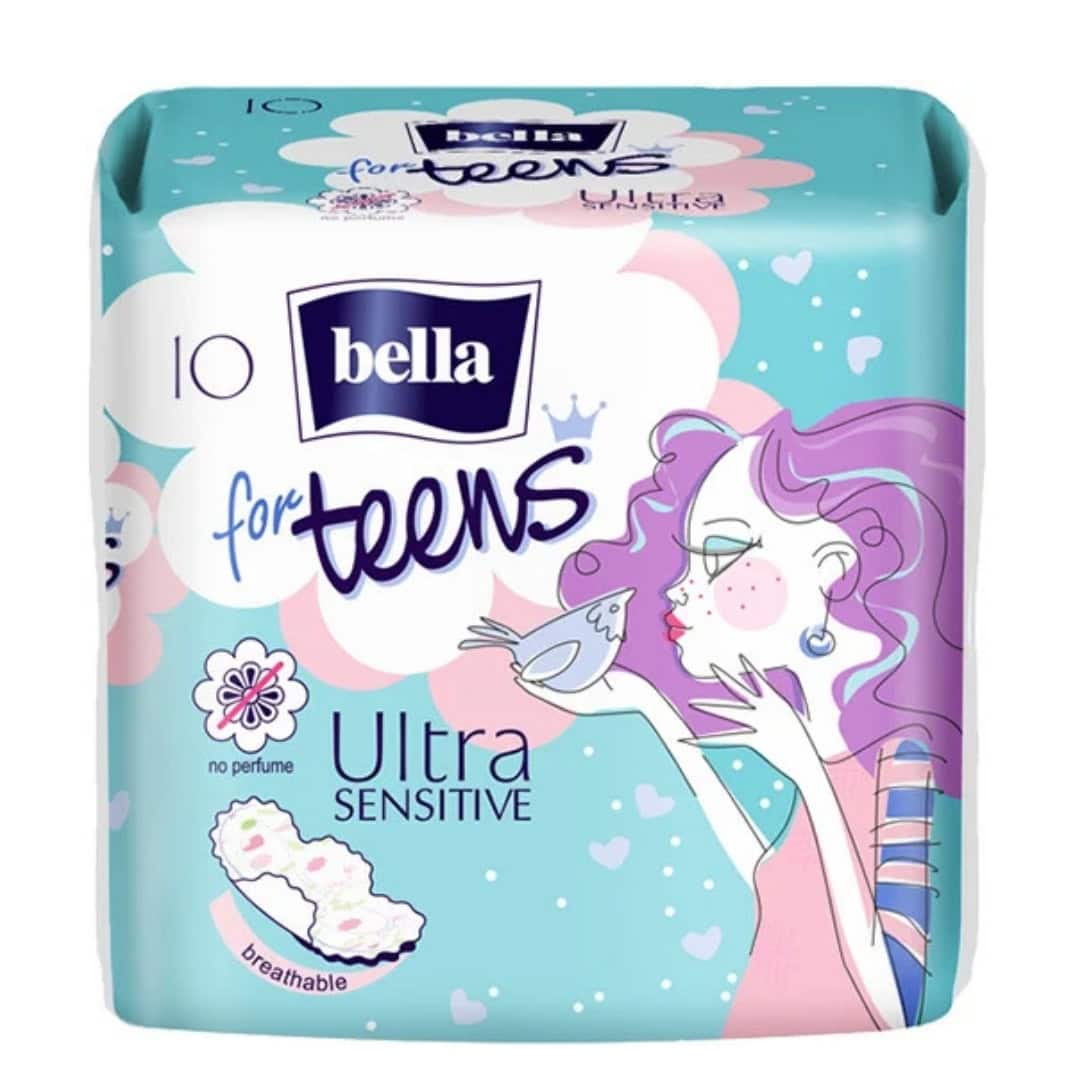 BELLA TEENS ABSORBANTE 10BUC SENSITIVE