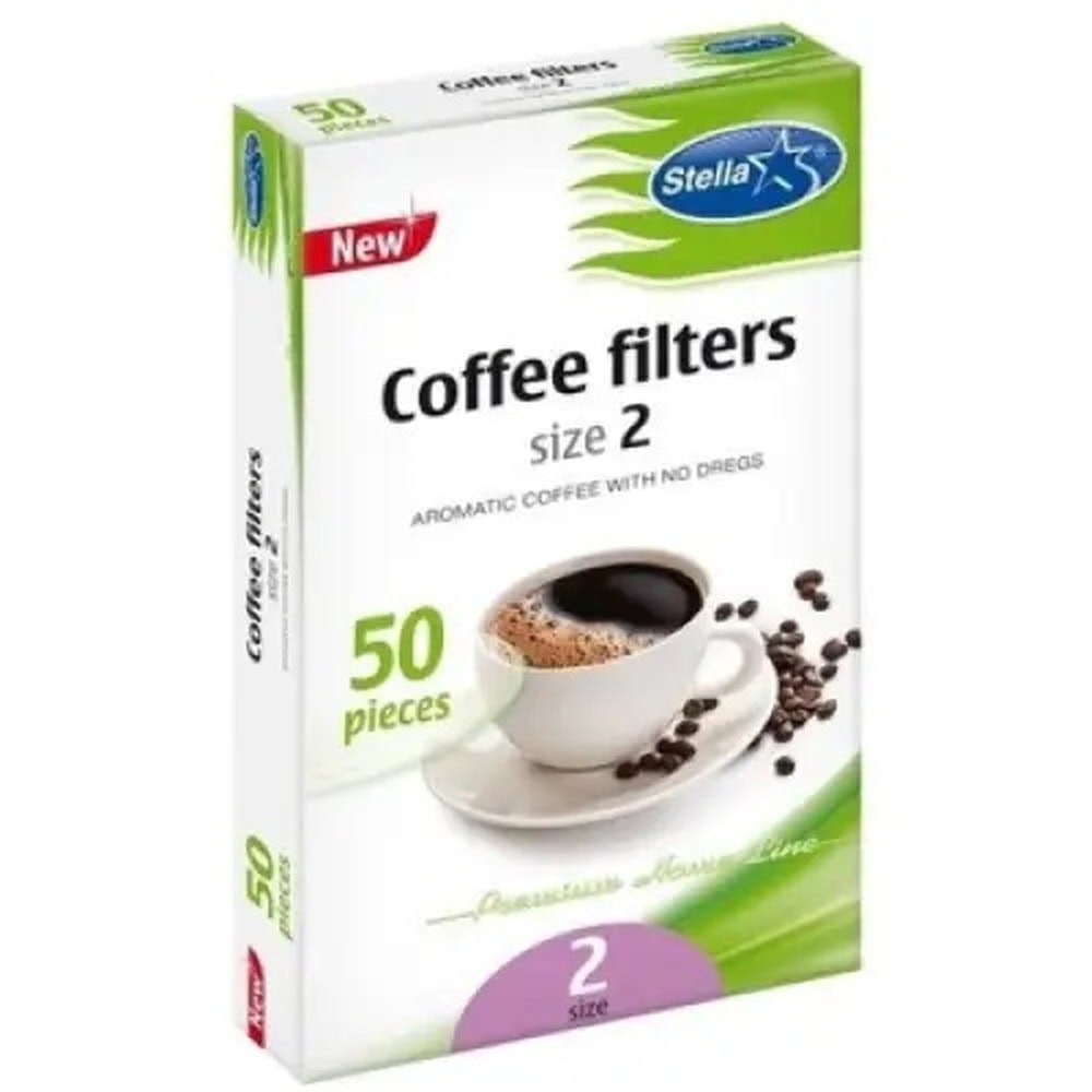 STELLA FILTRE CAFEA HARTIE NR 2 50BUC
