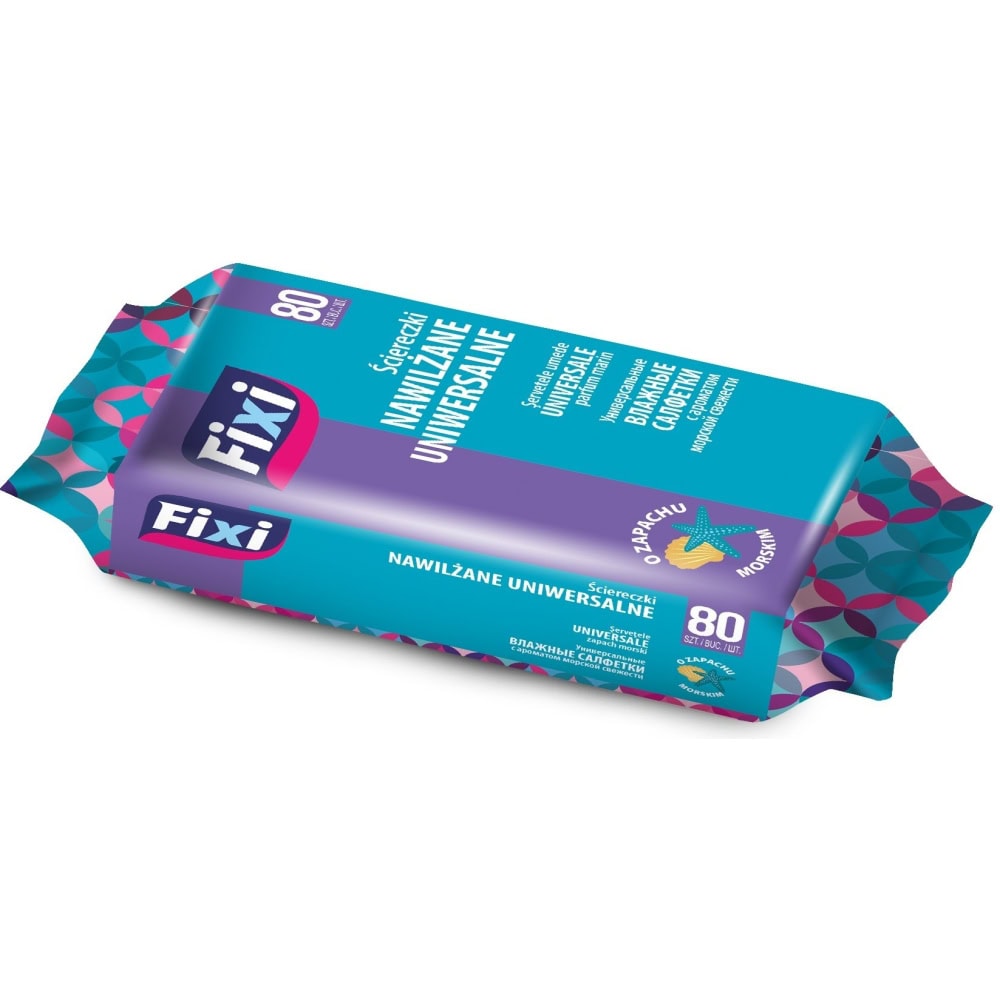 FIXI SERVETELE UMEDE UNIVERSALE 80BUC MARIN