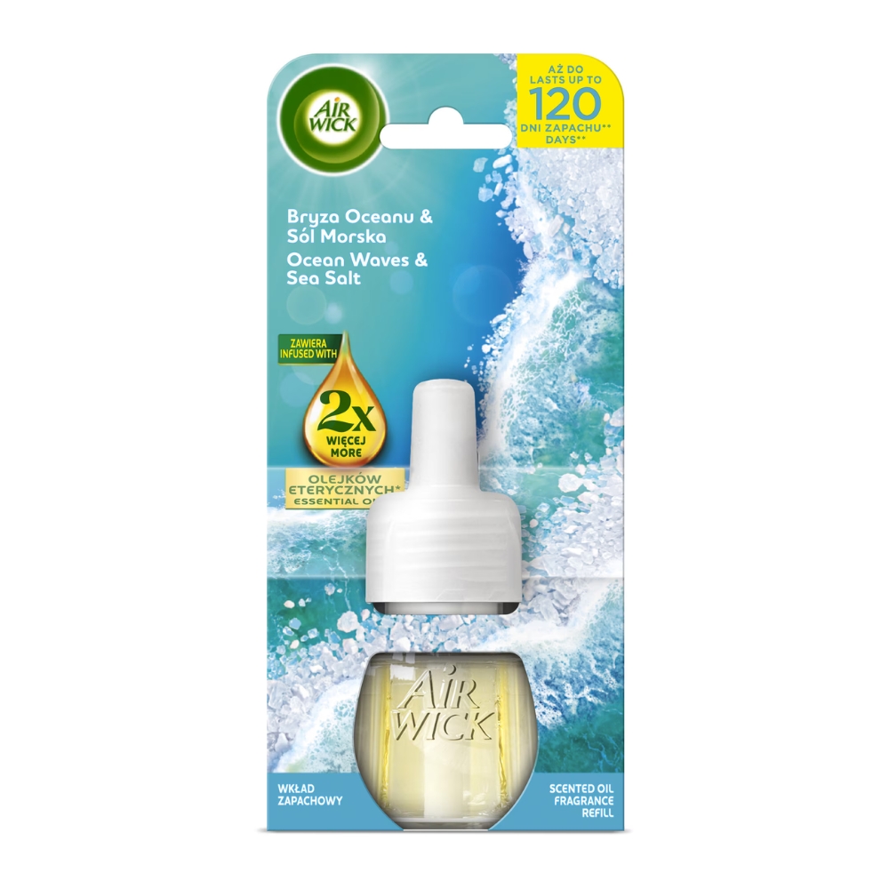 AIRWICK REZERVA ODORIZANT 19ML OCEAN WAVES&SEA SALT