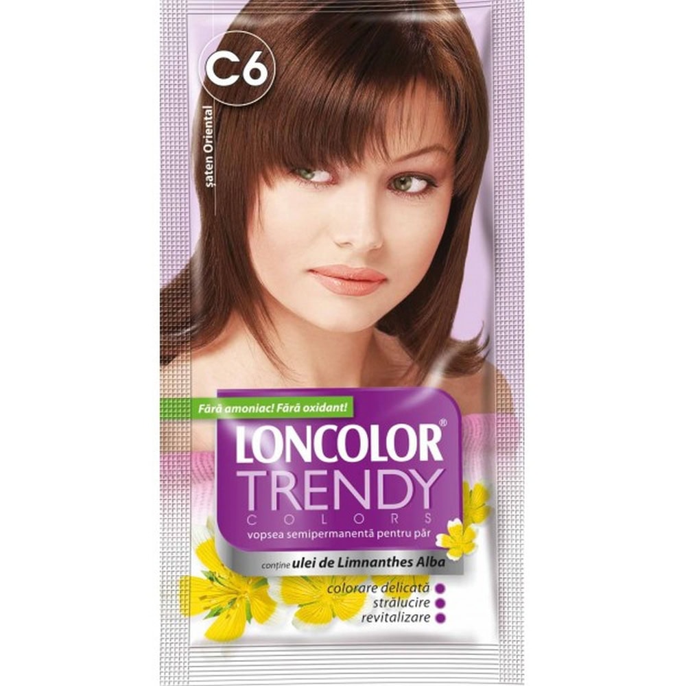 LONCOLOR TRENDY VOPSEA PAR SEMI 2X25ML C6 SATEN ORIENTAL
