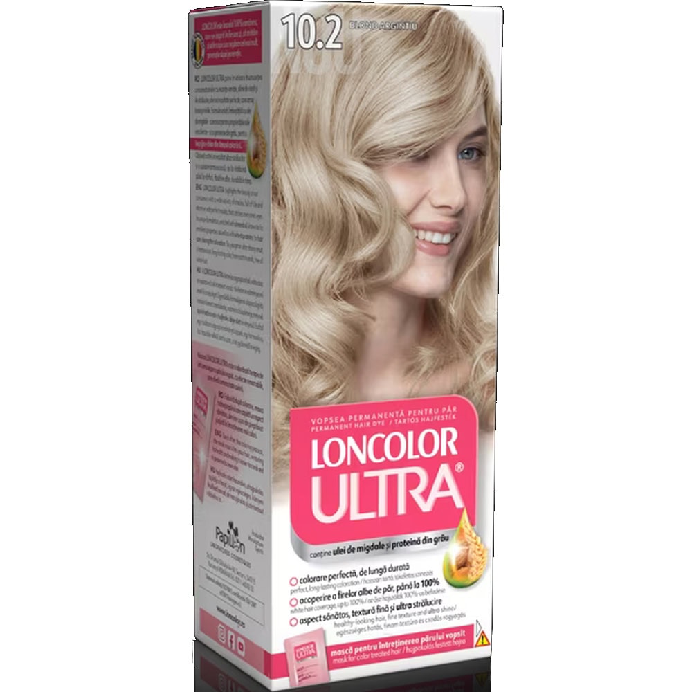 LONCOLOR ULTRA VOPSEA PAR 10.2 BLOND ARGINTIU