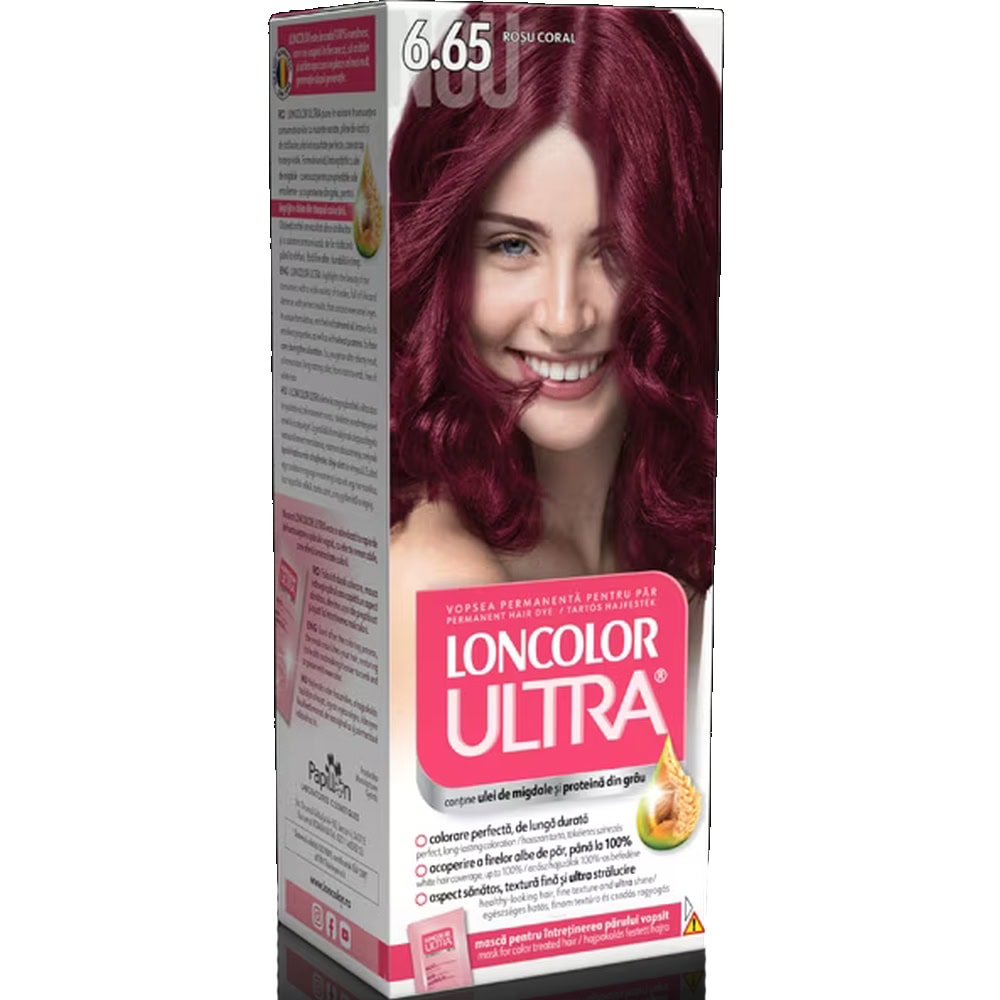 LONCOLOR ULTRA VOPSEA PAR 6.65 ROSU CORAL