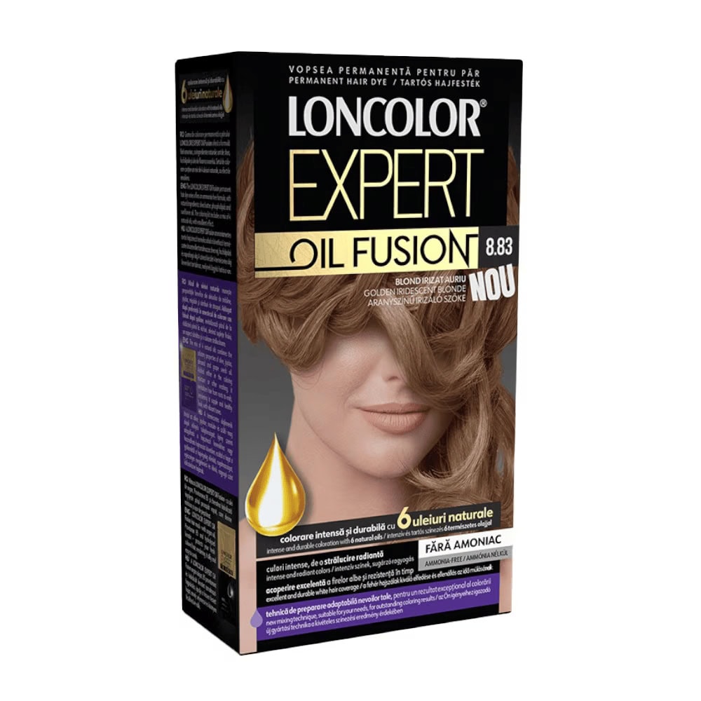 LONCOLOR EXPERT OIL FUSION VOPSEA PAR 8.83 BLOND IRIZAT AURIU