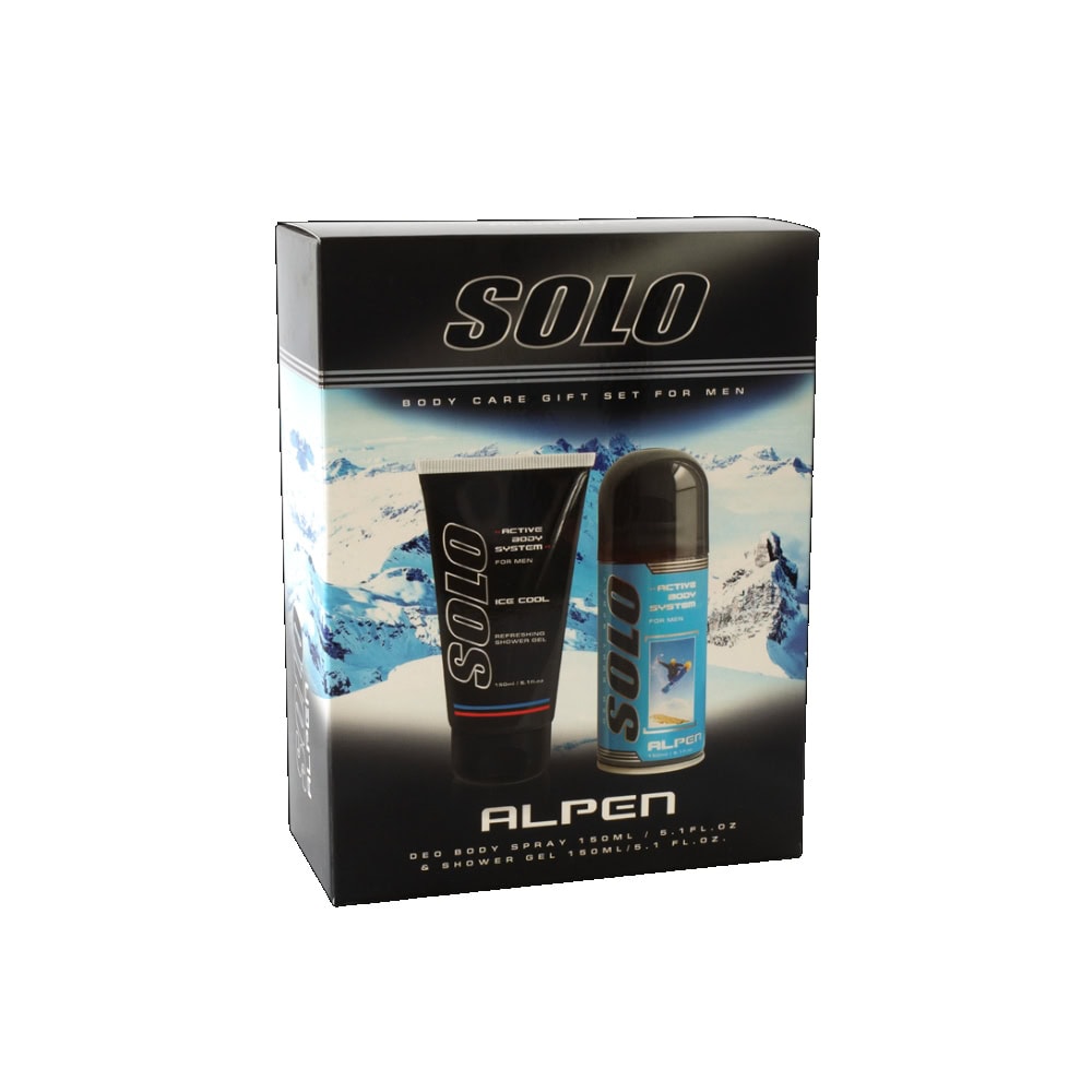 SOLO CAS MEN ALPEN DEO+GEL DUS