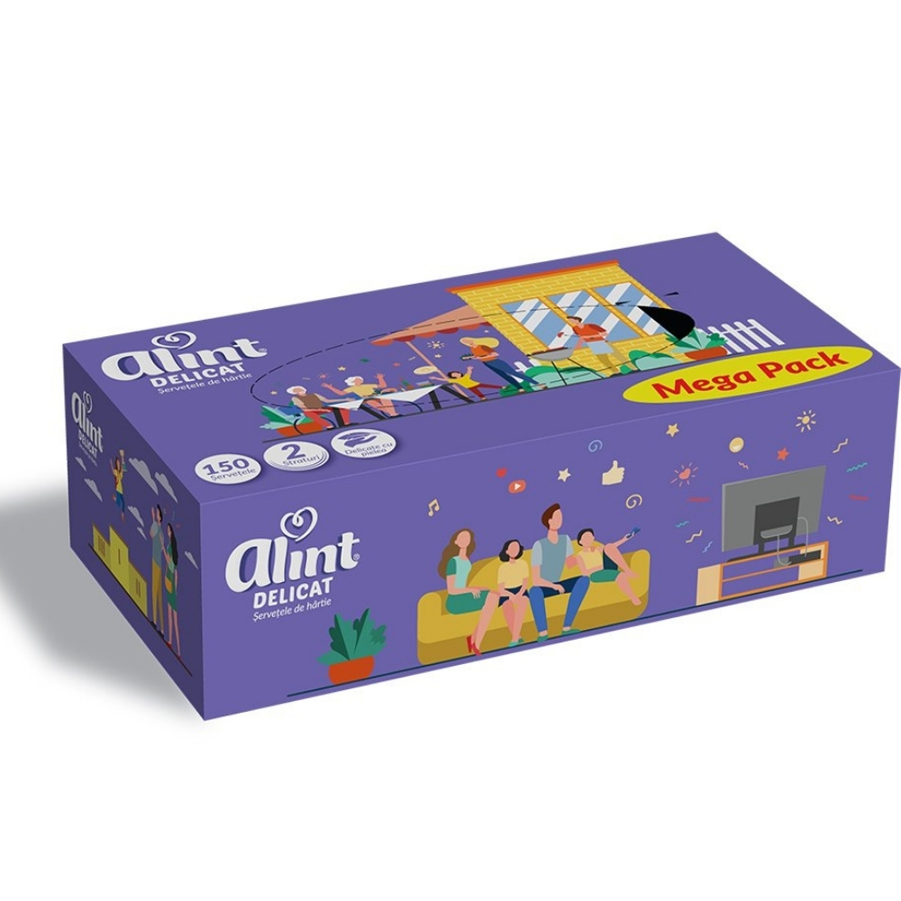 ALINT SERVETELE POP-UP 2STR 150BUC
