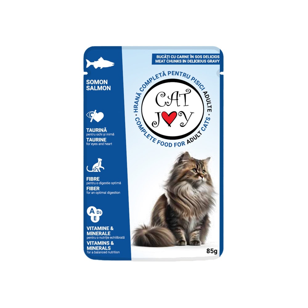 CAT JOY HRANA UMEDA PISICI 85G SOMON