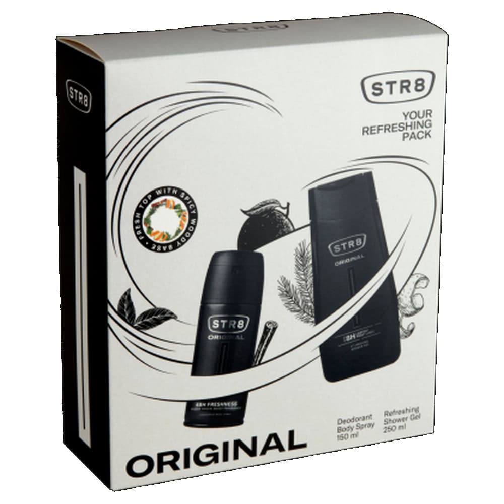 STR 8 CAS ORIGINAL (DEO150ML+SG250ML)