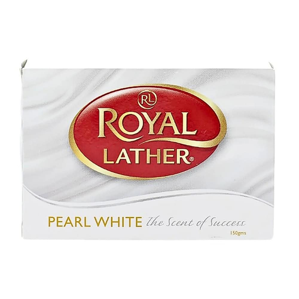 ROYAL SAPUN SOLID 150G PEARL WHITE 4BUC/SET