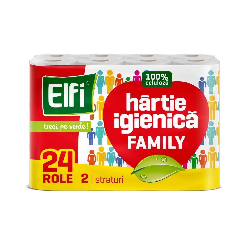 ELFI FAMILY HARTIE IGIENICA 2STR 24ROLE