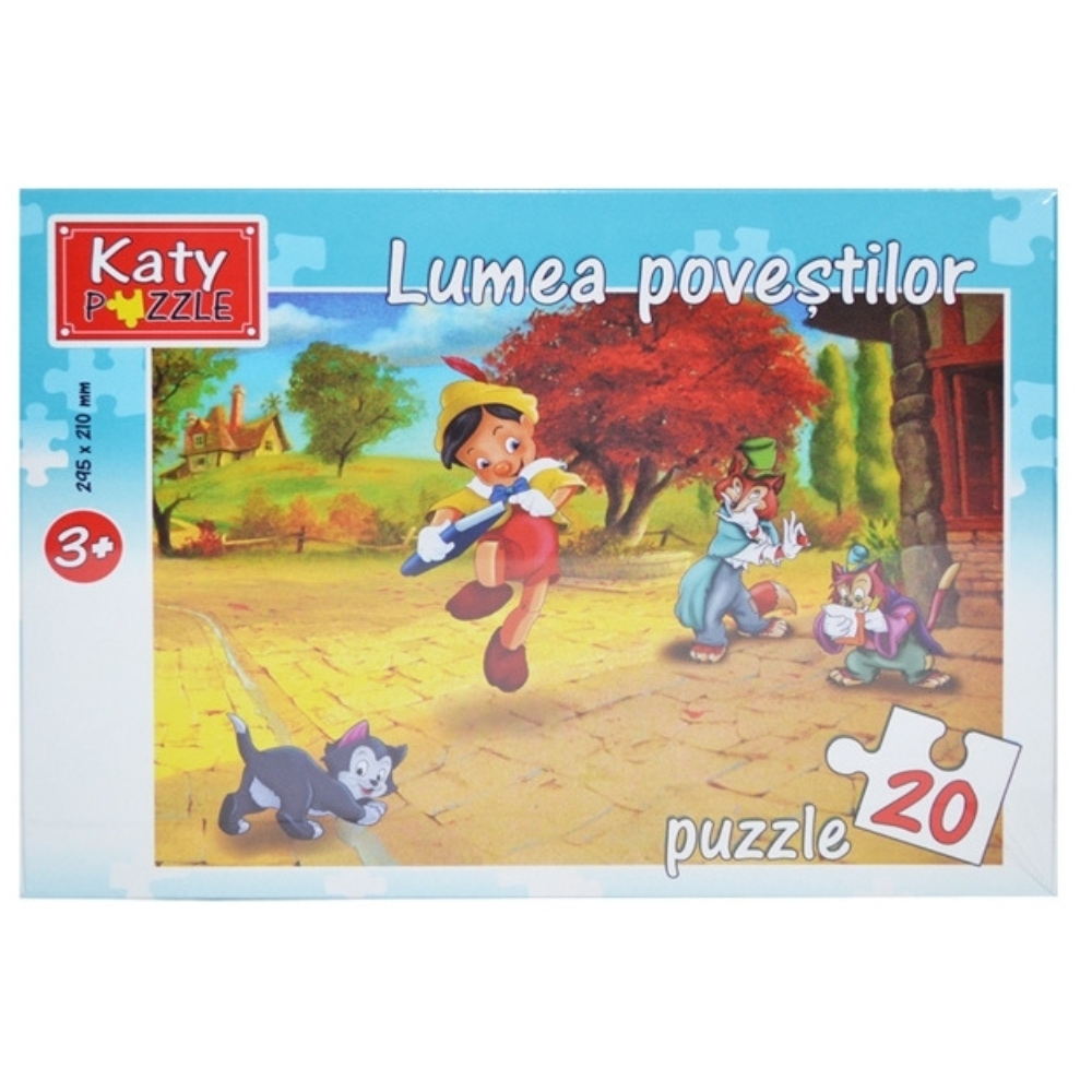 LUMEA POVESTILOR PUZZLE MIX 3+