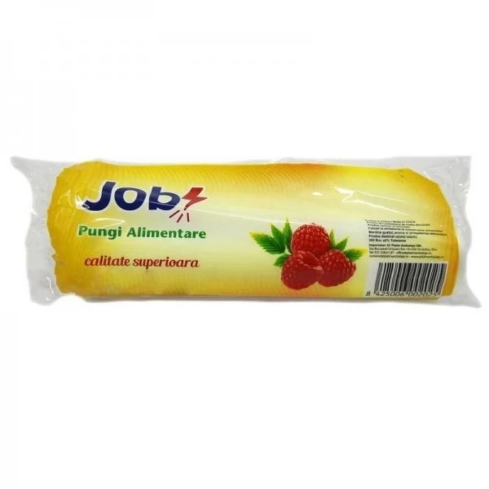 JOB PUNGI ALIMENTARE ROLA 15X18CM 0.5KG 200BUC
