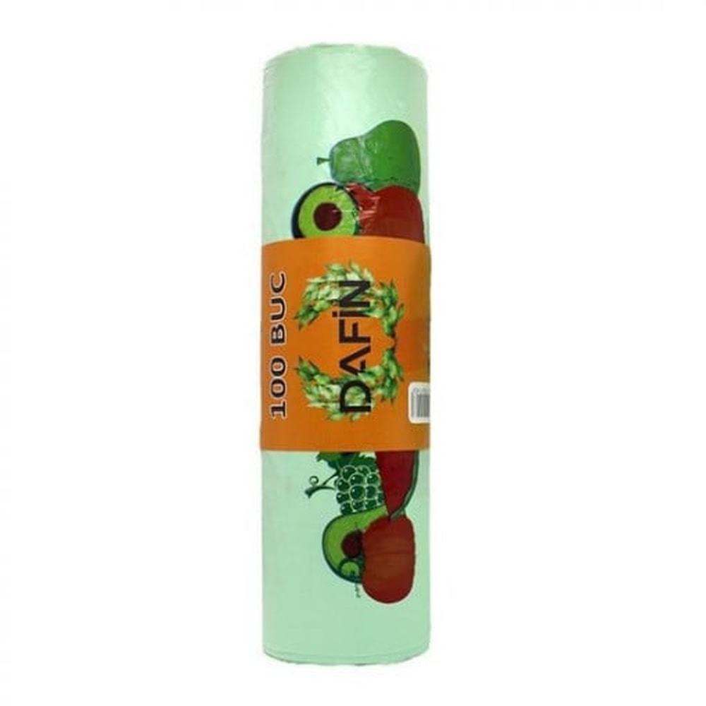 DAFIN PUNGA MAIEU BIODEGRADABILA 2KG 100BUC/ROLA TUV