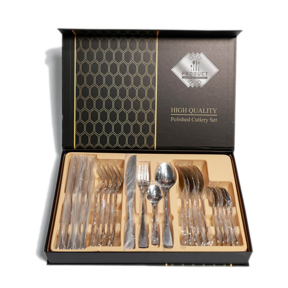 SET TACAMURI INOX 24BUC SILVER G15-10