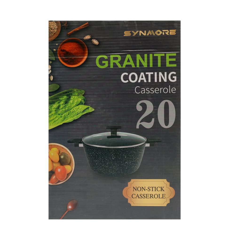 SEMIOALA GRANIT CU CAPAC STICLA 20CM G13-18