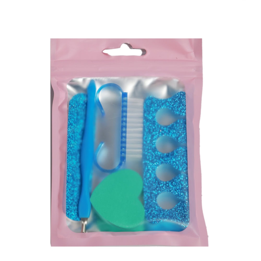 SET ACCESORII MANICHIURA&PEDICHIURA 4BUC G01-17