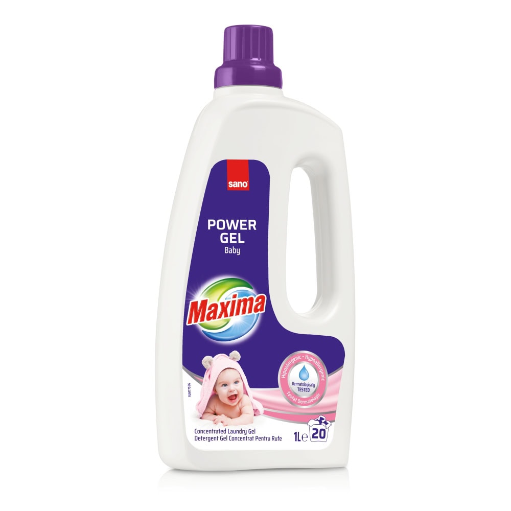 SANO MAXIMA DETERGENT LICHID 1L BABY 20SP