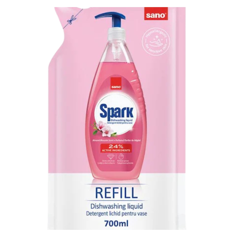 SANO SPARK REZERVA 700ML MIGDALE