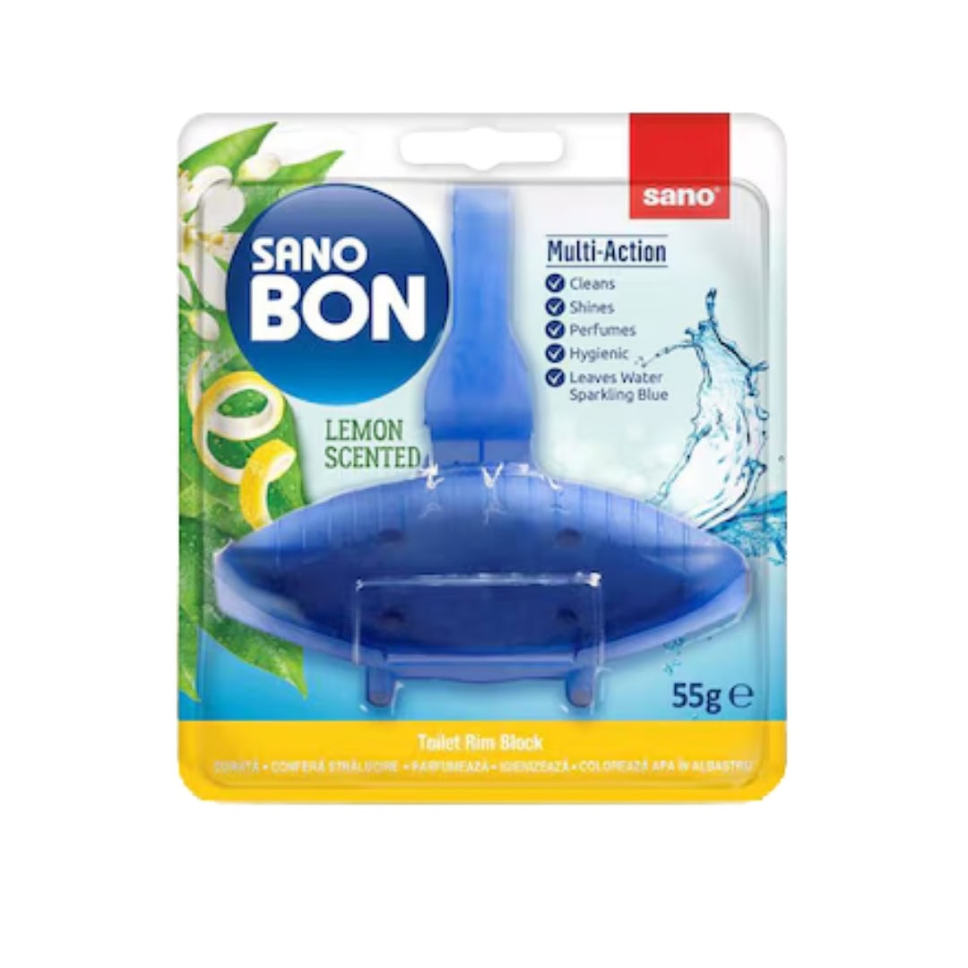 SANOBON ODORIZANT WC BLUE 55G LEMON