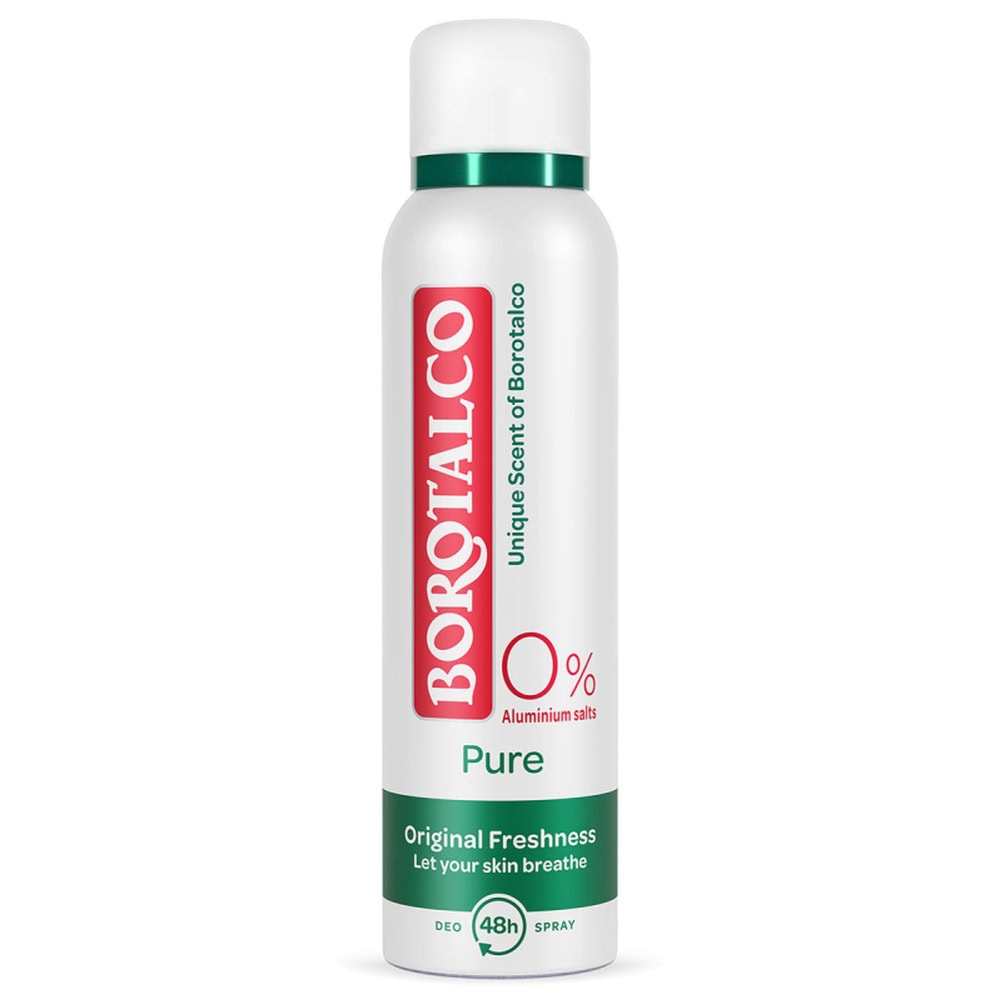 BOROTALCO DEO 150ML PURE ORIGINAL 48H