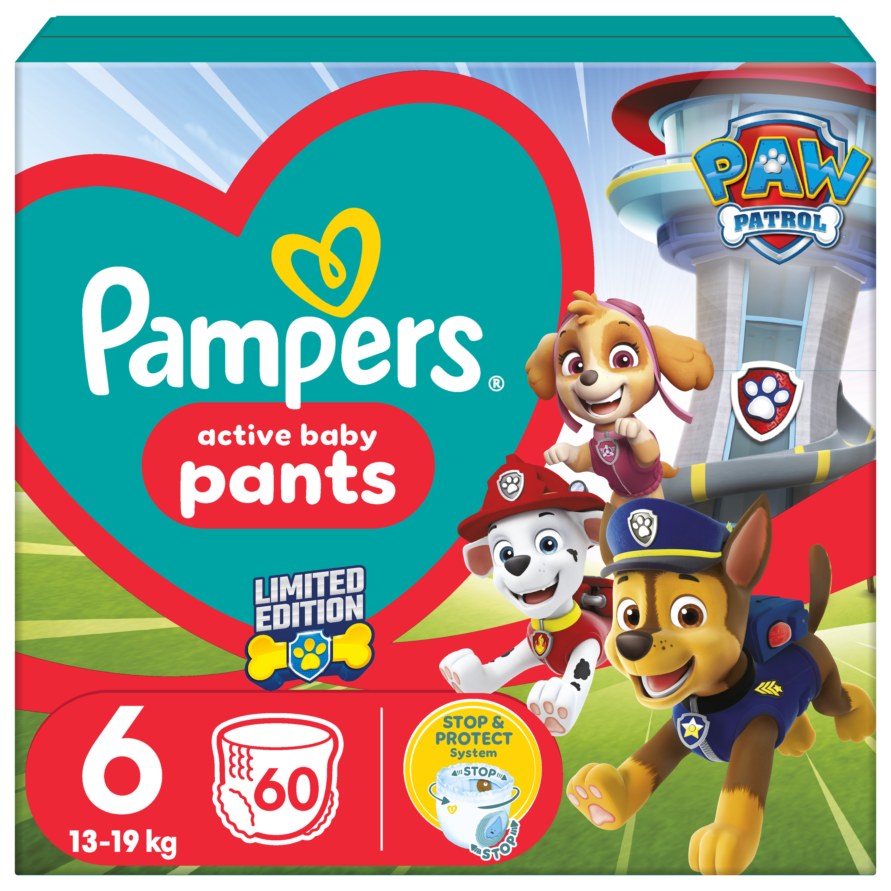 PAMPERS PANTS NR6 14-19KG 60BUC